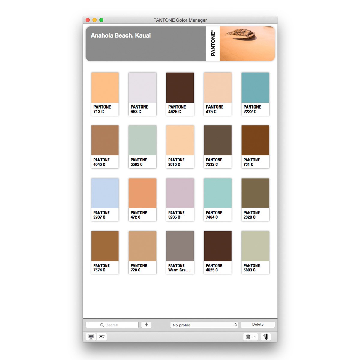 pantone color manager software